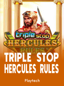 Triple Stop Hercules Rules Slot: Info Provider, RTP, dan Max Win